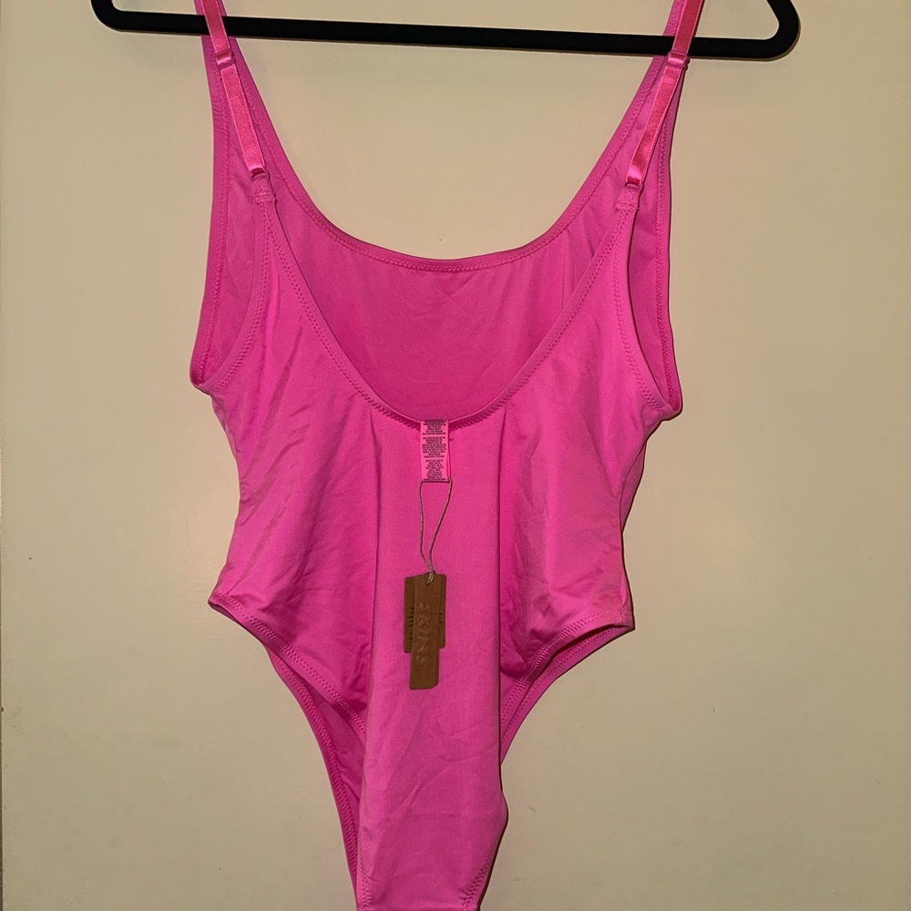 Skims Pink One-Piece Swimsuit - Picture 3 of 6